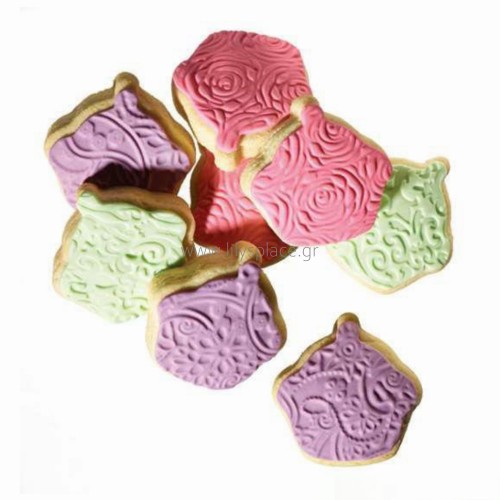 Μπισκότα βάπτισης μπουκίτσες κιλού cupcakes
