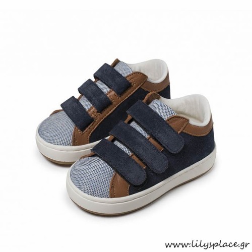 Παπούτσια δίχρωμα sneakers Babywalker Παπούτσια δίχρωμα sneakers Babywalker